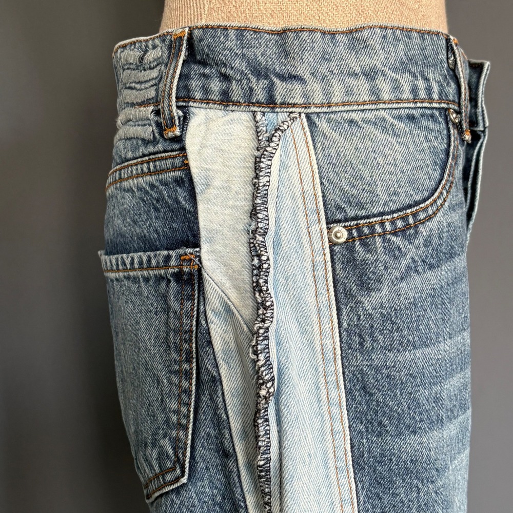 Revice Jeans Contrast Denim | Size 29 | Two Toned Y2K 90s Style - Picture 4 of 10